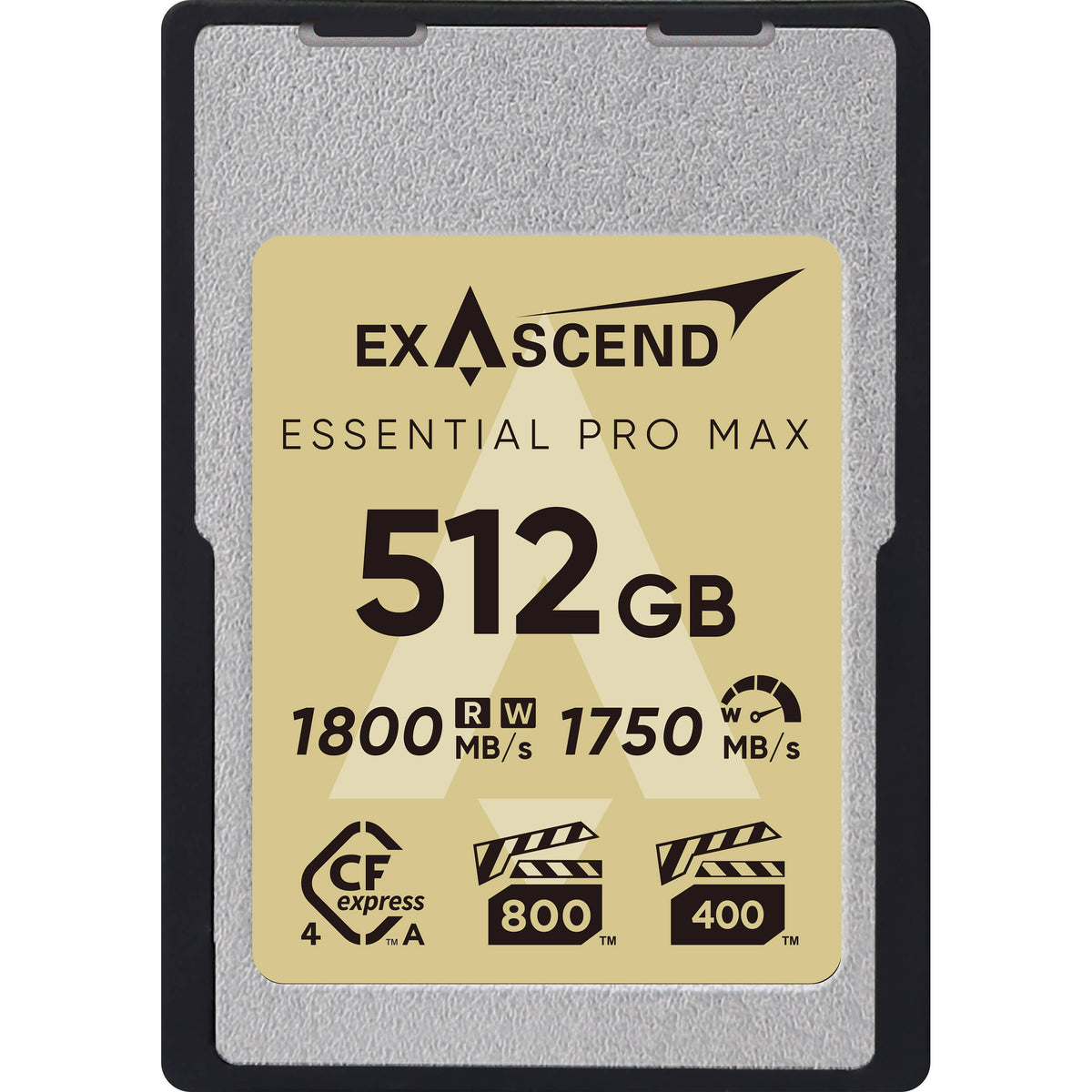 Tarjeta CFexpress Type A Exascend 512GB Essential Pro Max CFexpress 4.0 Type A - vista principal