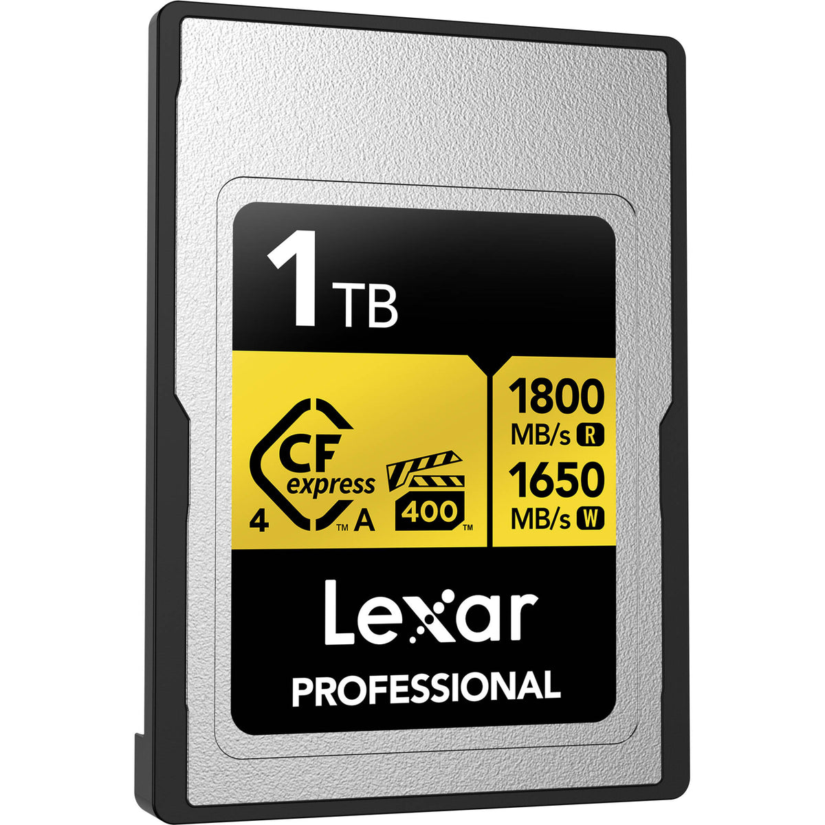 Tarjeta CFexpress Type A Lexar 1TB Professional GOLD CFexpress 4.0 Type A - en uso