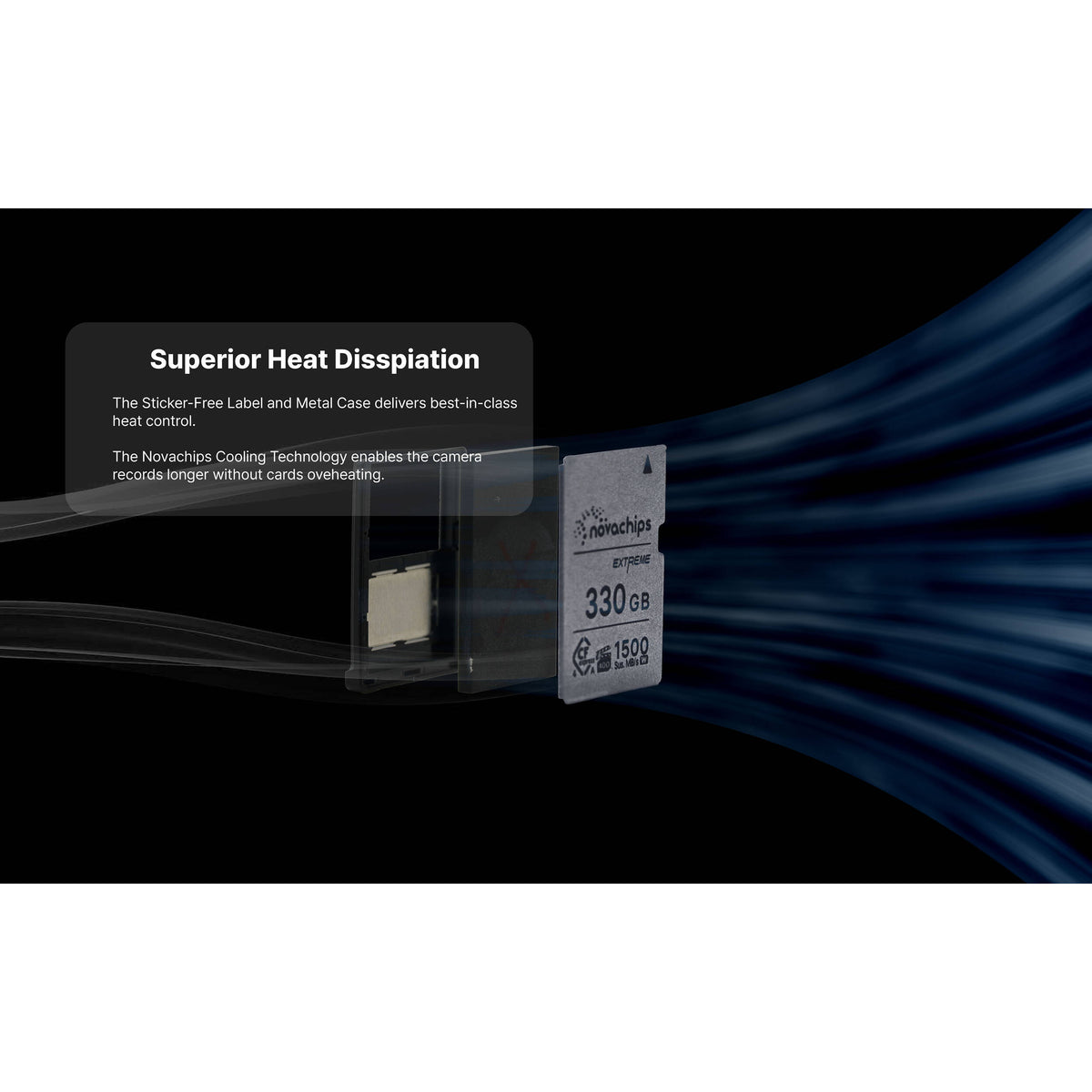 Tarjeta CFexpress Type A Novachips 800GB Express Serie CFexpress 4.0 Type A - detalle