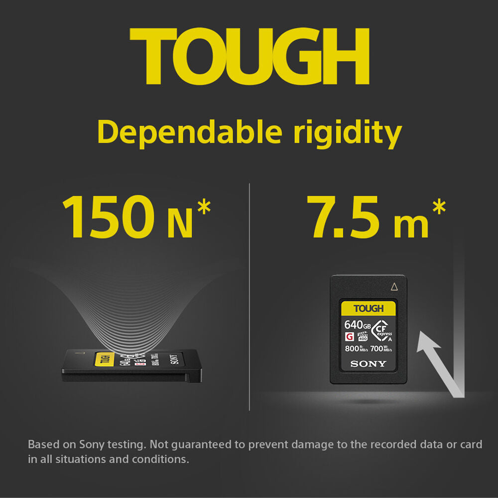 Tarjeta CFexpress Type A Sony 240GB CFexpress 4.0 Type A TOUGH - vista frontal