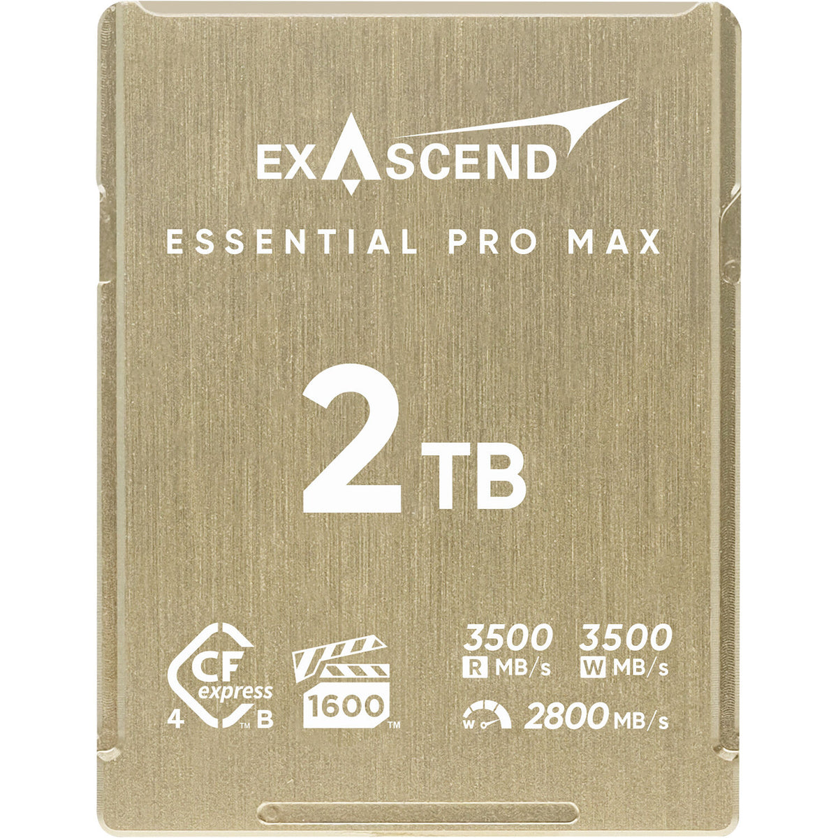 Tarjeta CFexpress Type B Exascend 2TB Essential Pro Max CFexpress 4.0 Type B - vista principal