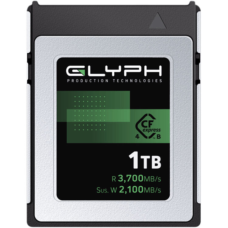 Tarjeta CFexpress Type B Glyph Technologies 1TB Capture+ CFexpress 4.0 Type B - vista principal