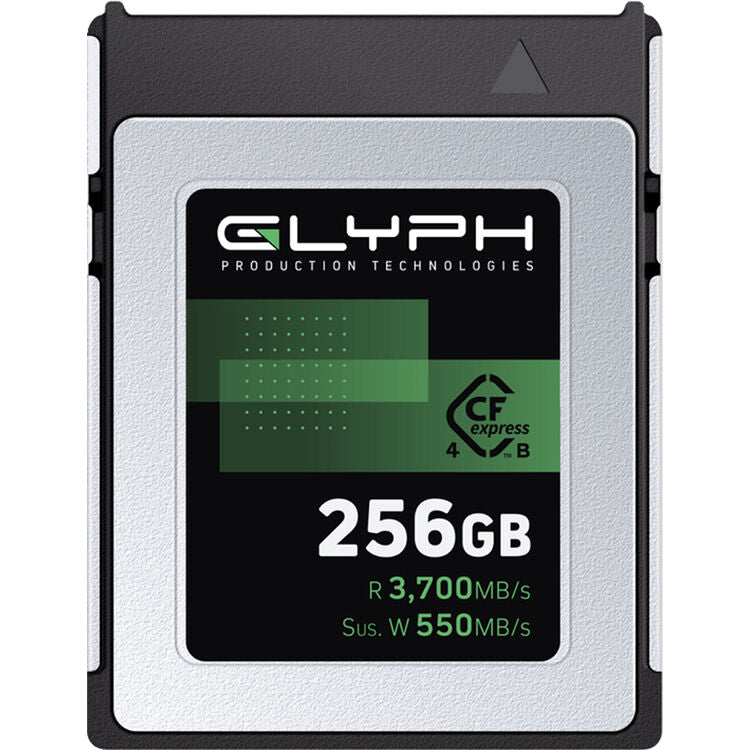Tarjeta CFexpress Type B Glyph Technologies 256GB Capture+ CFexpress 4.0 Type B - vista principal