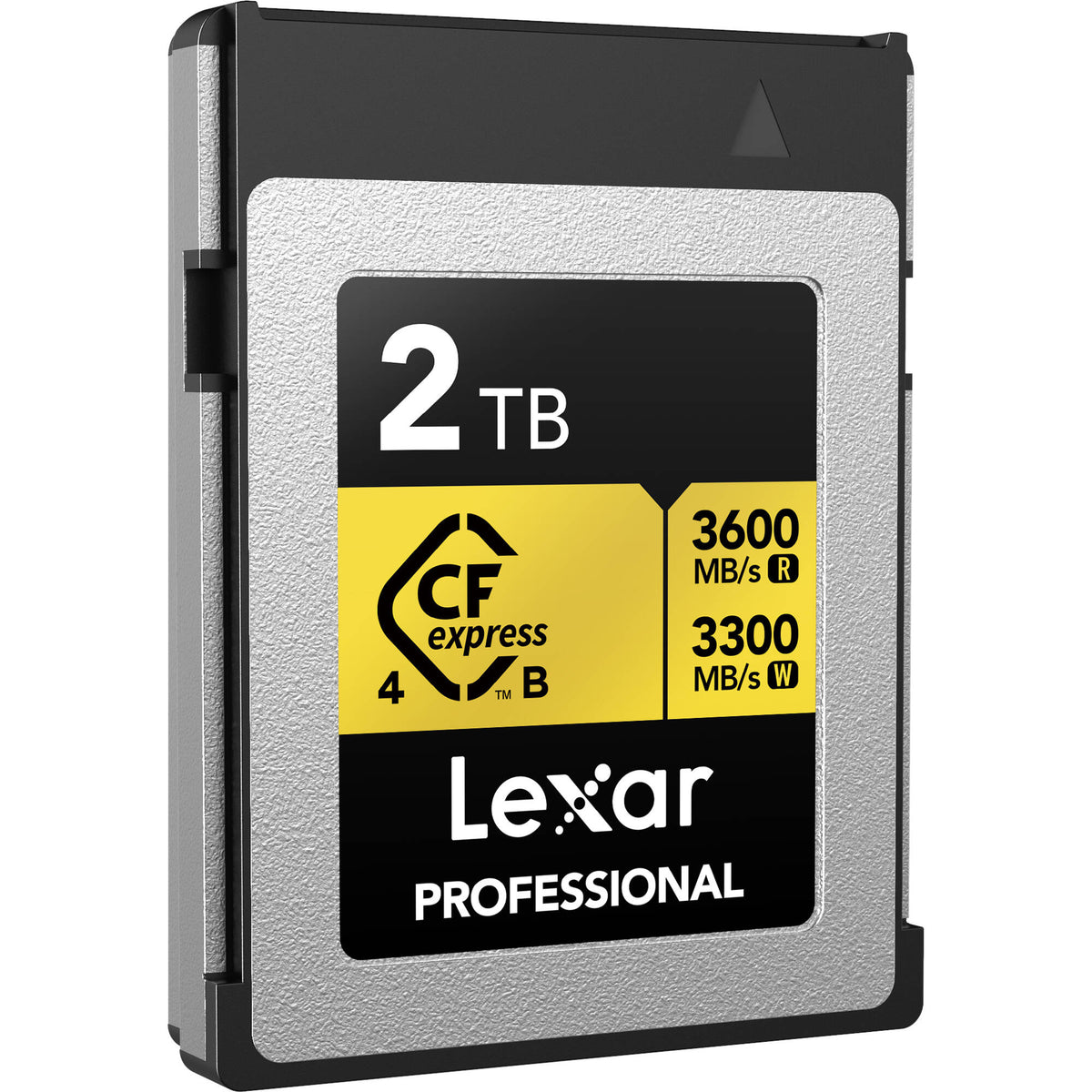 Tarjeta CFexpress Type B Lexar 2TB Professional GOLD CFexpress 4.0 Type B - en uso