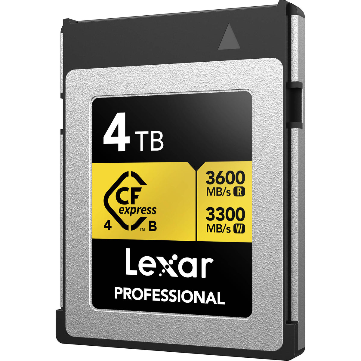 Tarjeta CFexpress Type B Lexar 4TB Professional GOLD CFexpress 4.0 Type B - en uso