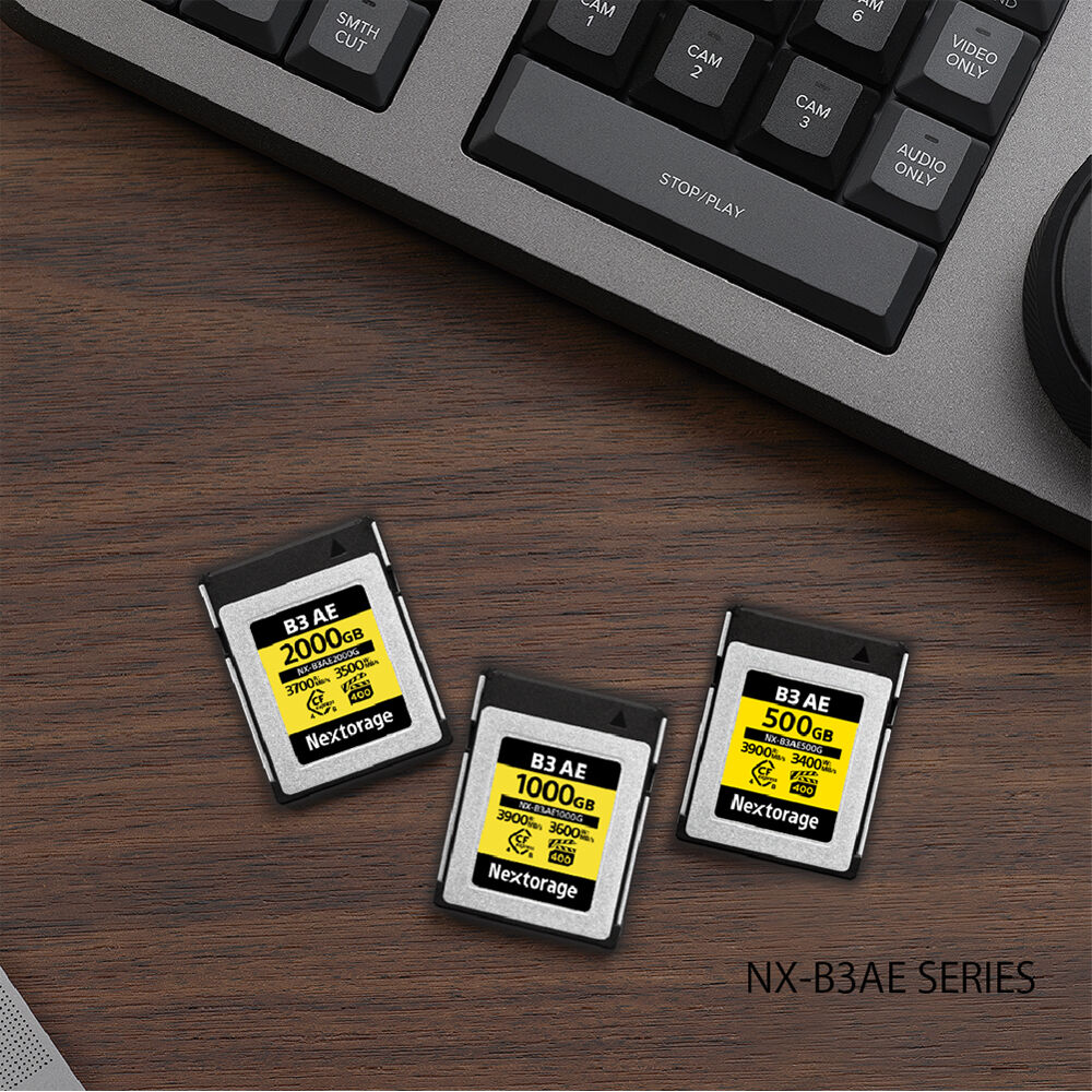 Tarjeta CFexpress Type B Nextorage 1TB NX-B3AE CFexpress 4.0 Type B - puertos y conexiones