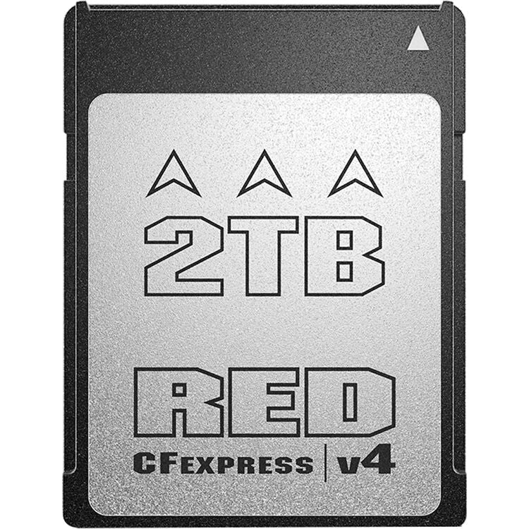 Tarjeta CFexpress Type B RED Digital Cinema 2TB PRO CFexpress v4 Type B - vista frontal