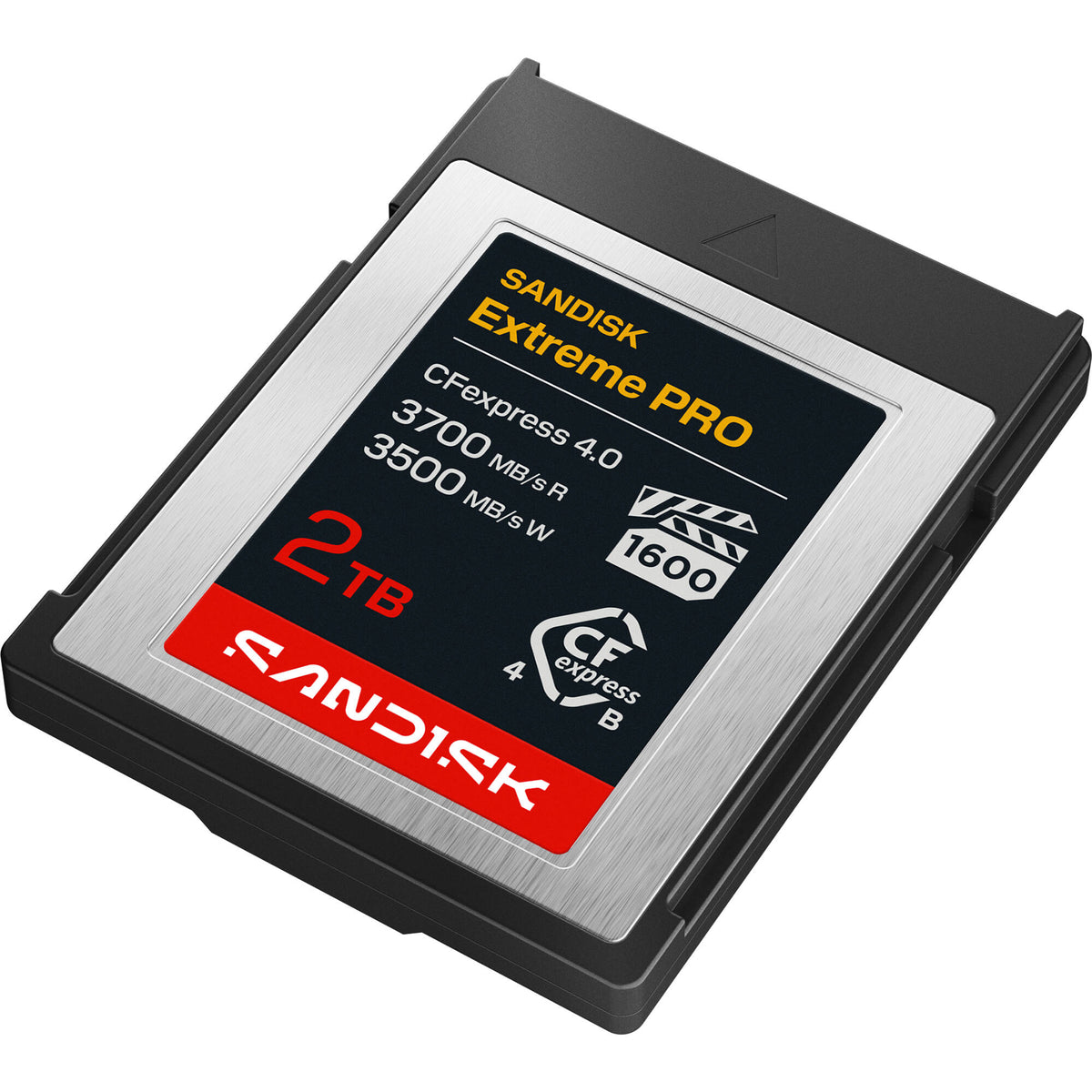 Tarjeta CFexpress Type B SanDisk 2TB Extreme PRO CFexpress 4.0 Type B - vista trasera
