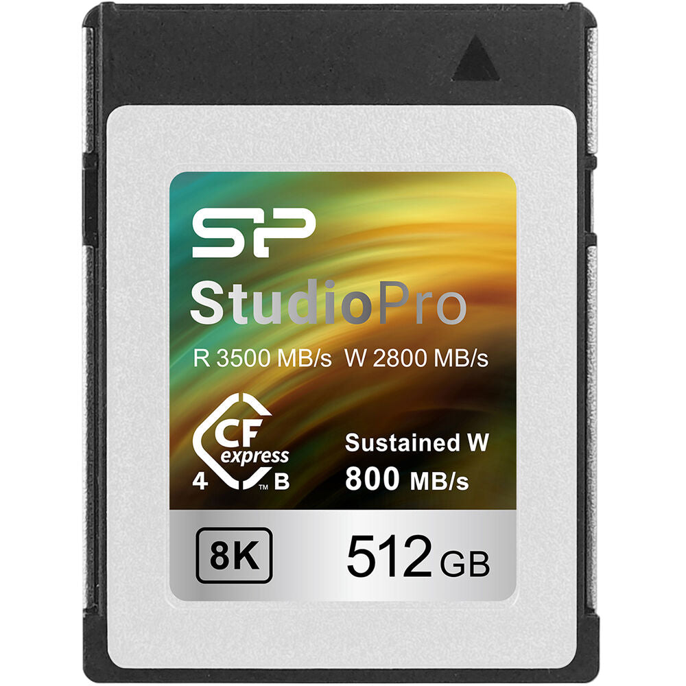 Tarjeta CFexpress Type B Silicon Power 512GB StudioPro CFexpress 4.0 Type B - vista principal