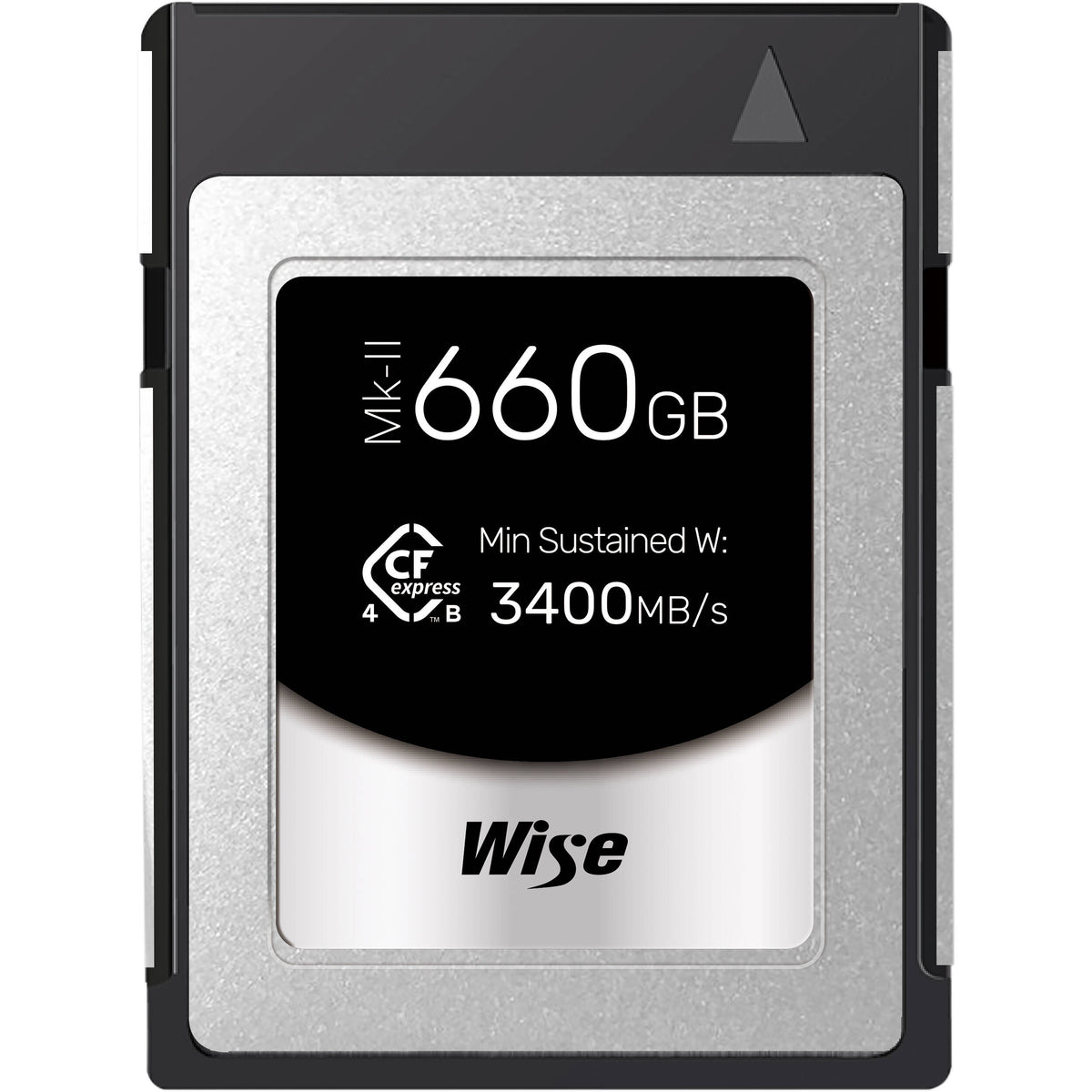 Tarjeta CFexpress Type B Wise Advanced 660GB CFexpress 4.0 Type B PRO Mark II - vista principal
