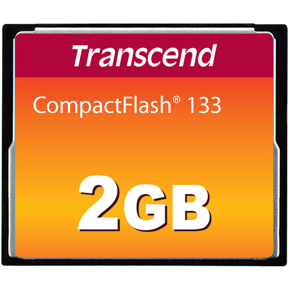 Tarjeta de memoria Transcend 2GB 133 UDMA 4 CompactFlash - vista principal