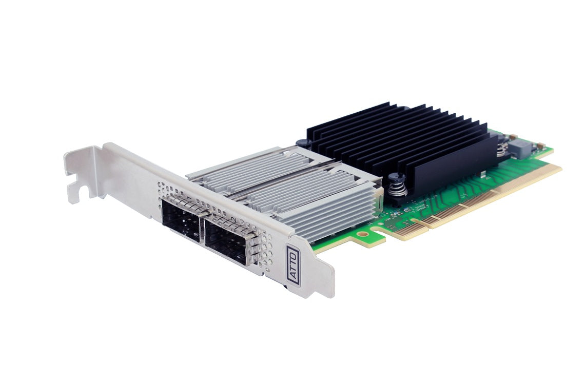 Tarjeta de Red ATTO FastFrame N412 - vista 1