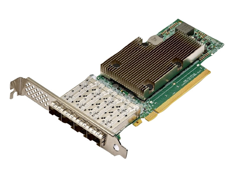 Tarjeta de Red Broadcom HPE Broadcom BCM57504 10/25GB 4-Port SFP28 Ethernet Adapter - vista 1
