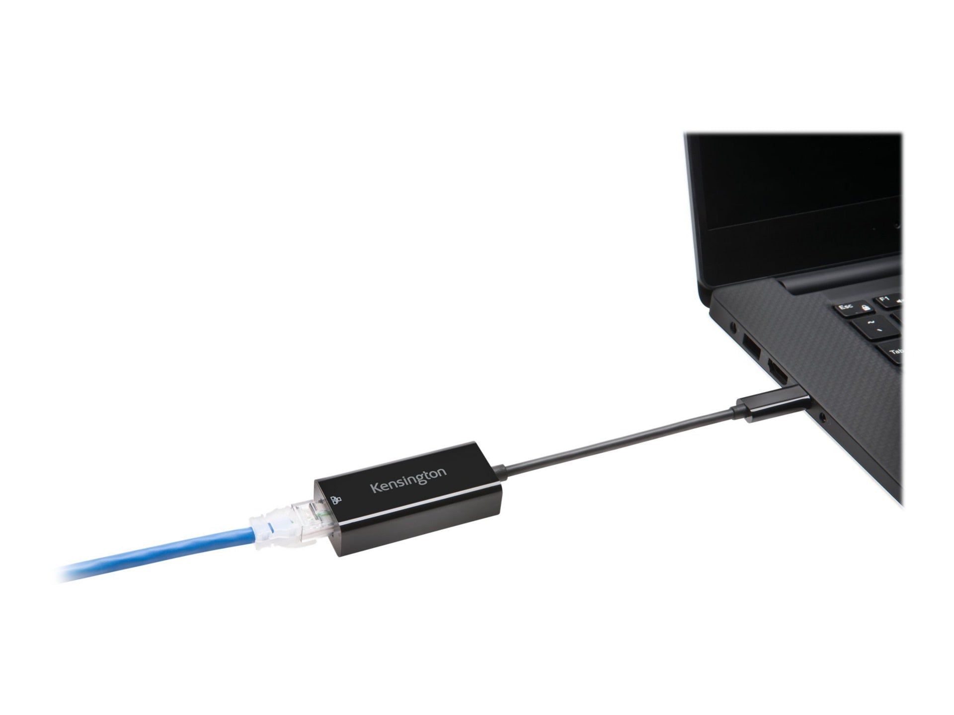 Tarjeta de Red Kensington CA1100E USB-C to Ethernet Adapter - vista 5