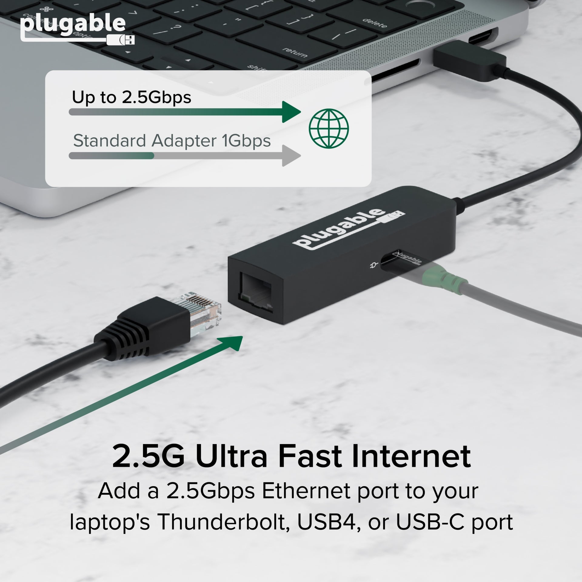 Tarjeta de Red Plugable - vista 3