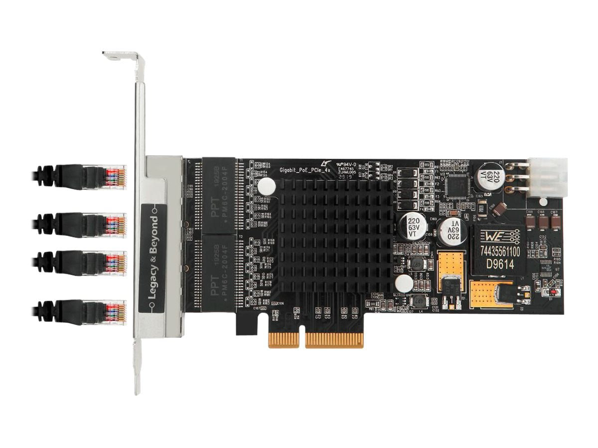 Tarjeta de Red SIIG 4-Port Gigabit Ethernet - vista 1