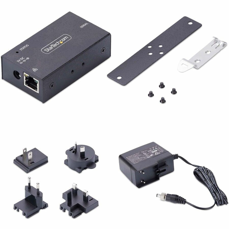 Tarjeta de Red StarTech.com StarTech 1-Port Serial to Ethernet Adapter - vista 4