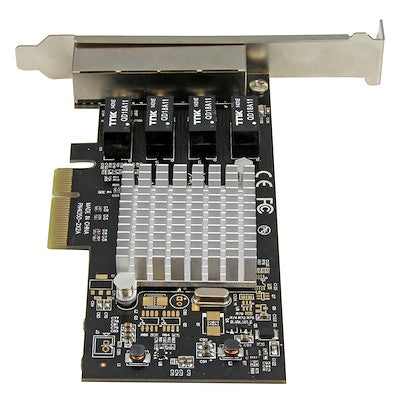 Tarjeta de Red StarTech.com StarTech 4-Port Gigabit Ethernet Network Card - vista 4