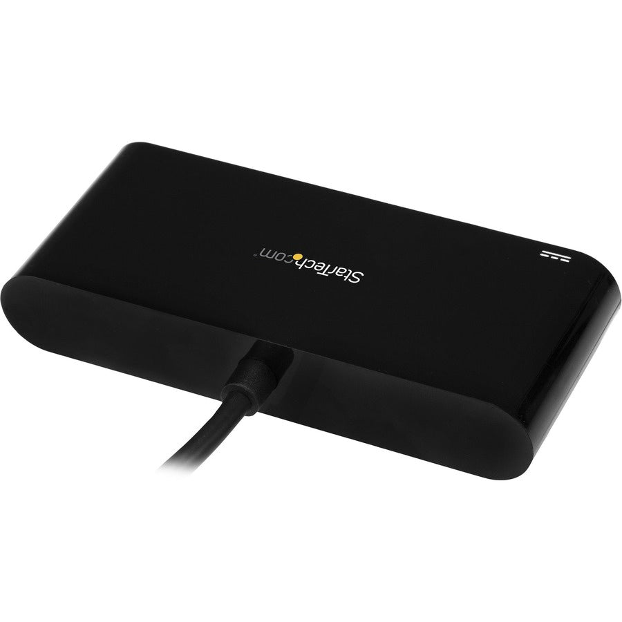 Tarjeta de Red StarTech.com StarTech USB C to Gigabit Ethernet Adapter NIC w/ Hub & Power Delivery - vista 3