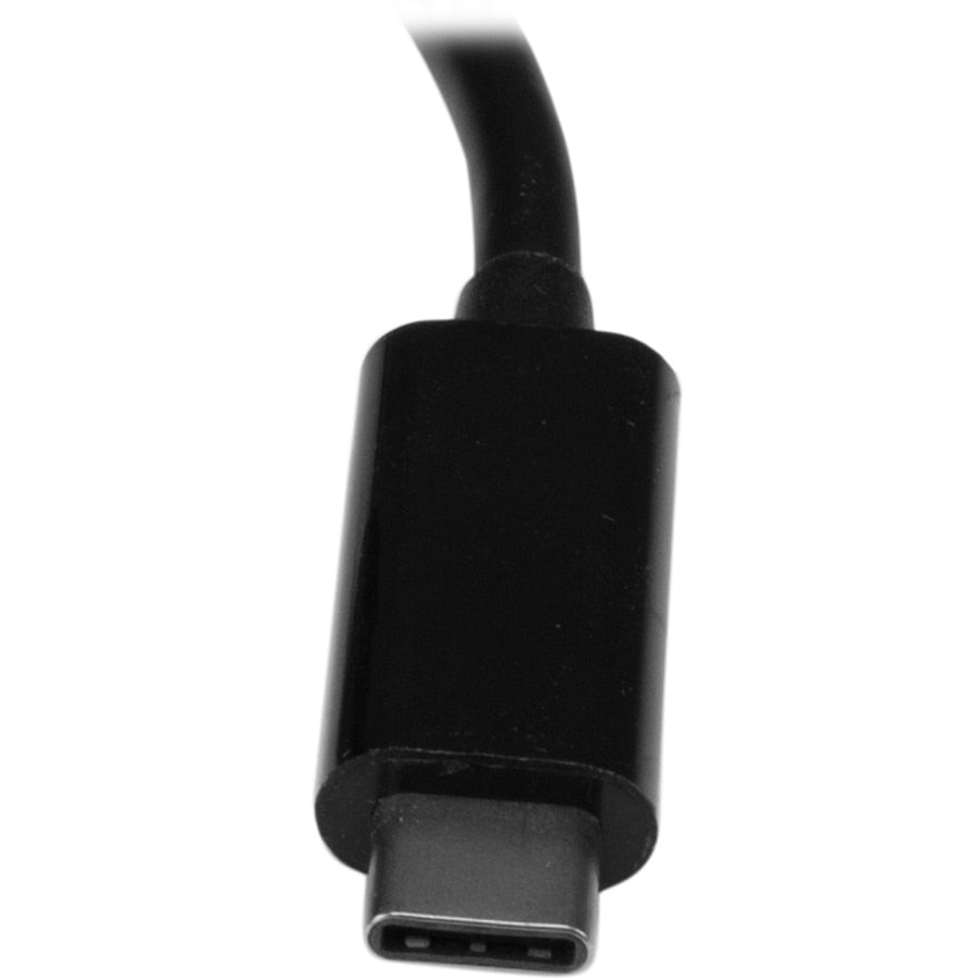 Tarjeta de Red StarTech.com StarTech USB C to Gigabit Ethernet Adapter NIC w/ Hub & Power Delivery - vista 4