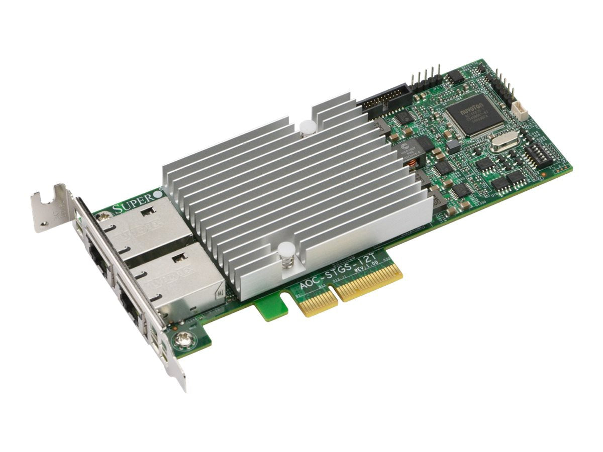 Tarjeta de Red Supermicro AOC-STGS-i2T - vista 1