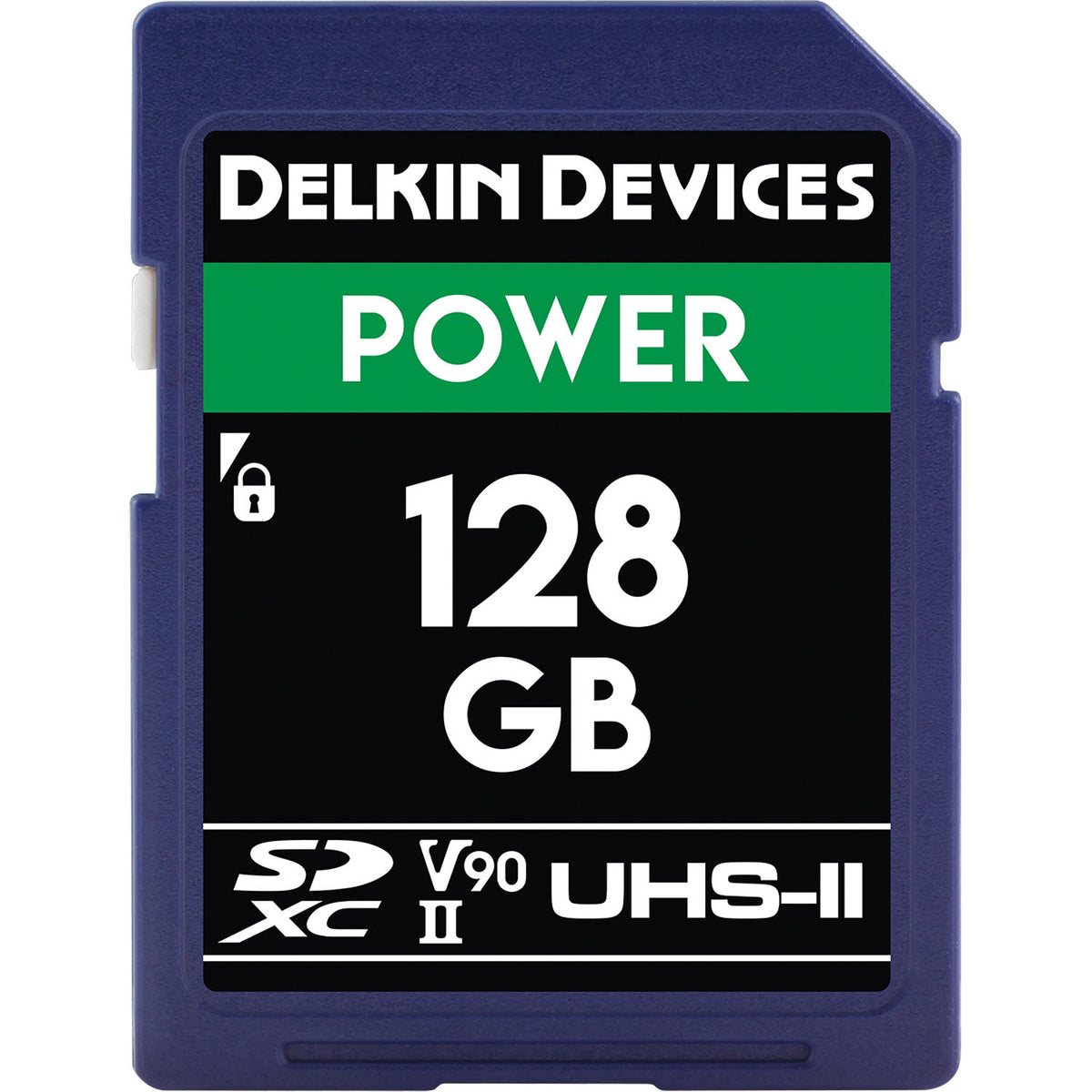 Tarjeta Delkin Devices 128GB POWER UHS-II SDXC - vista principal