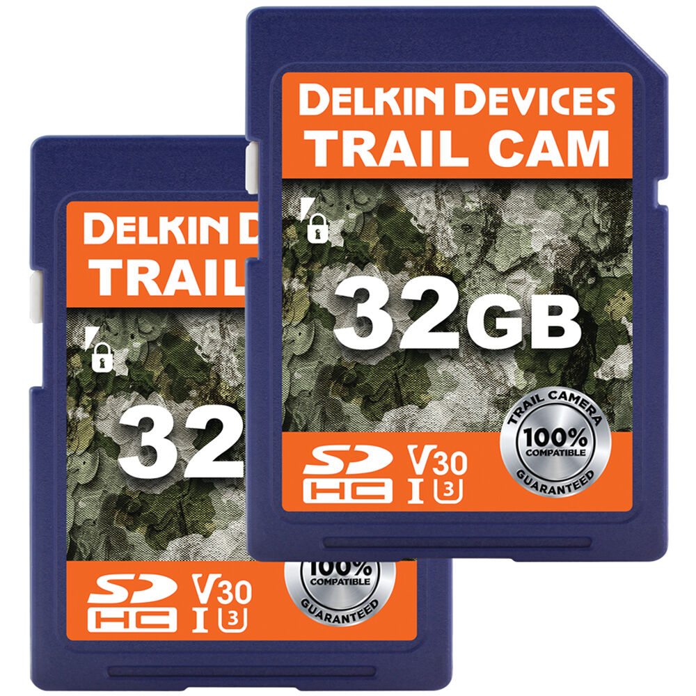 Tarjeta Delkin Devices 32GB Trail Cam UHS-I SDXC () - vista principal
