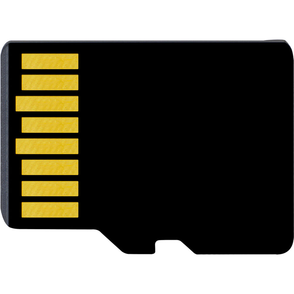 Tarjeta Delkin Devices 512GB Hyperspeed microSDXC con SD Adapter - vista trasera
