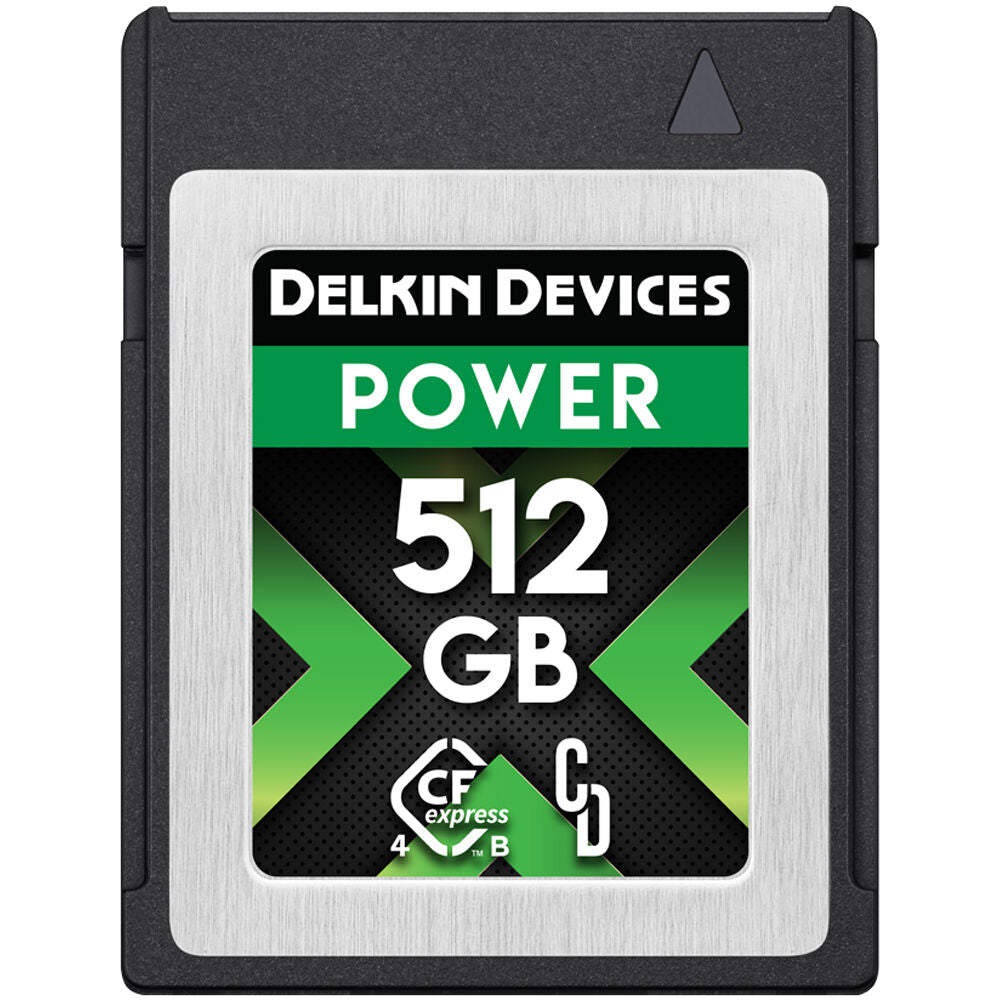 Tarjeta Delkin Devices 512GB POWER 4.0 CFexpress Type B - vista principal