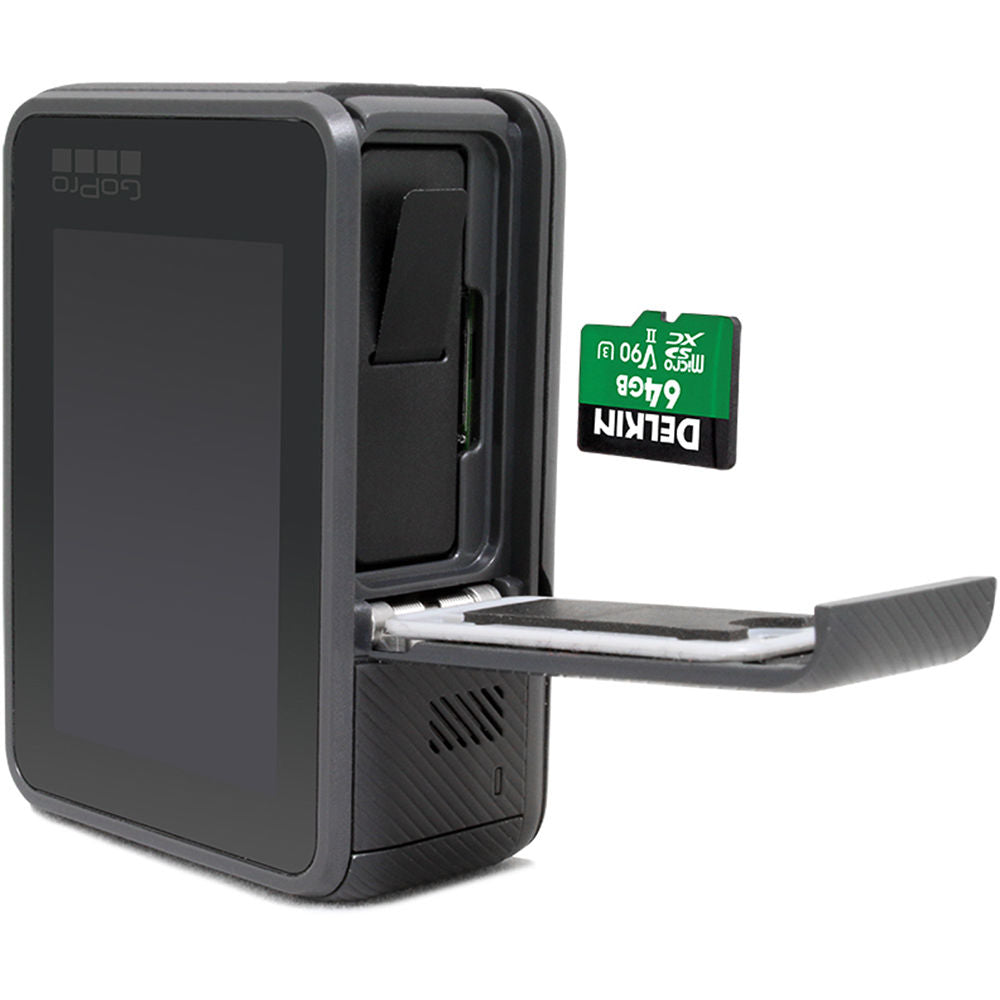 Tarjeta Delkin Devices 64GB POWER UHS-II microSDXC con SD Adapter - puertos y conexiones