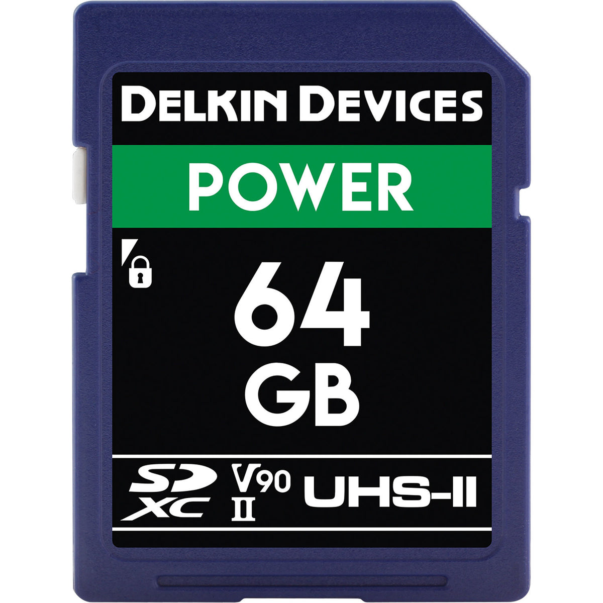 Tarjeta Delkin Devices 64GB POWER UHS-II SDXC (2-Pack) - vista principal