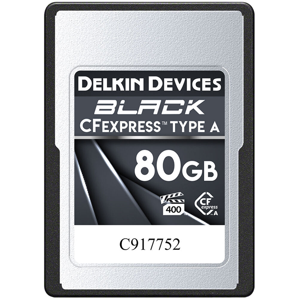 Tarjeta Delkin Devices 80GB BLACK CFexpress Type A - vista principal