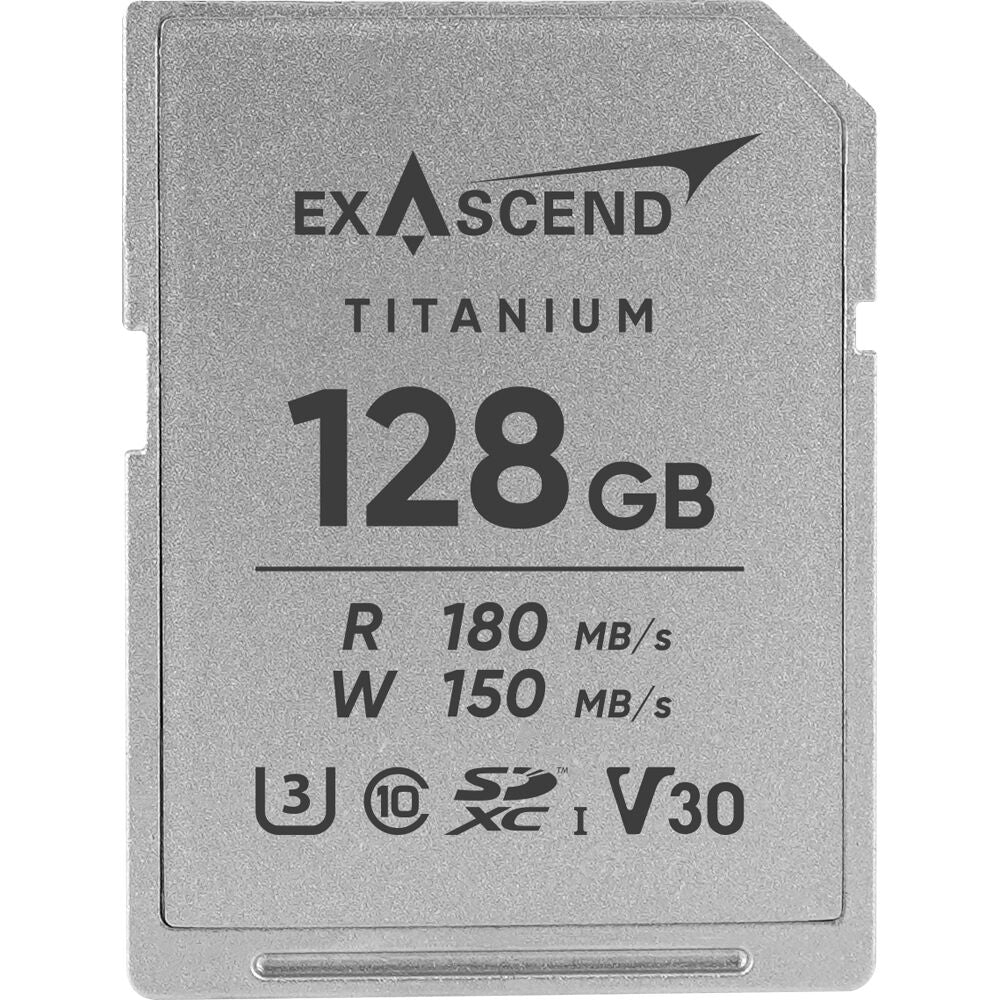 Tarjeta Exascend 128GB Titanium UHS-I SDXC - vista principal