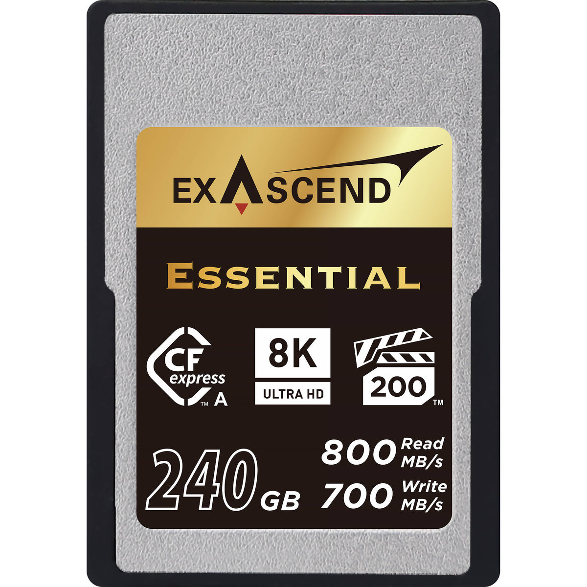 Tarjeta Exascend 240GB Essential Serie CFexpress Type A - vista principal