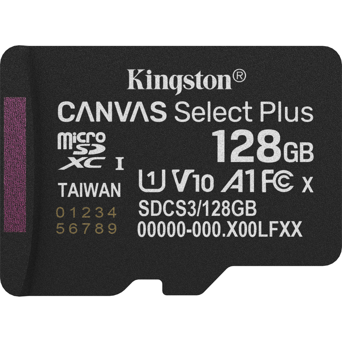 Tarjeta Kingston 128GB Canvas Select Plus UHS-I microSDXC - vista principal