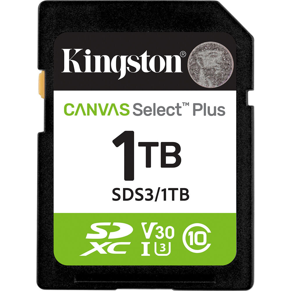 Tarjeta Kingston 1TB Canvas Select Plus UHS-I SDXC - vista principal