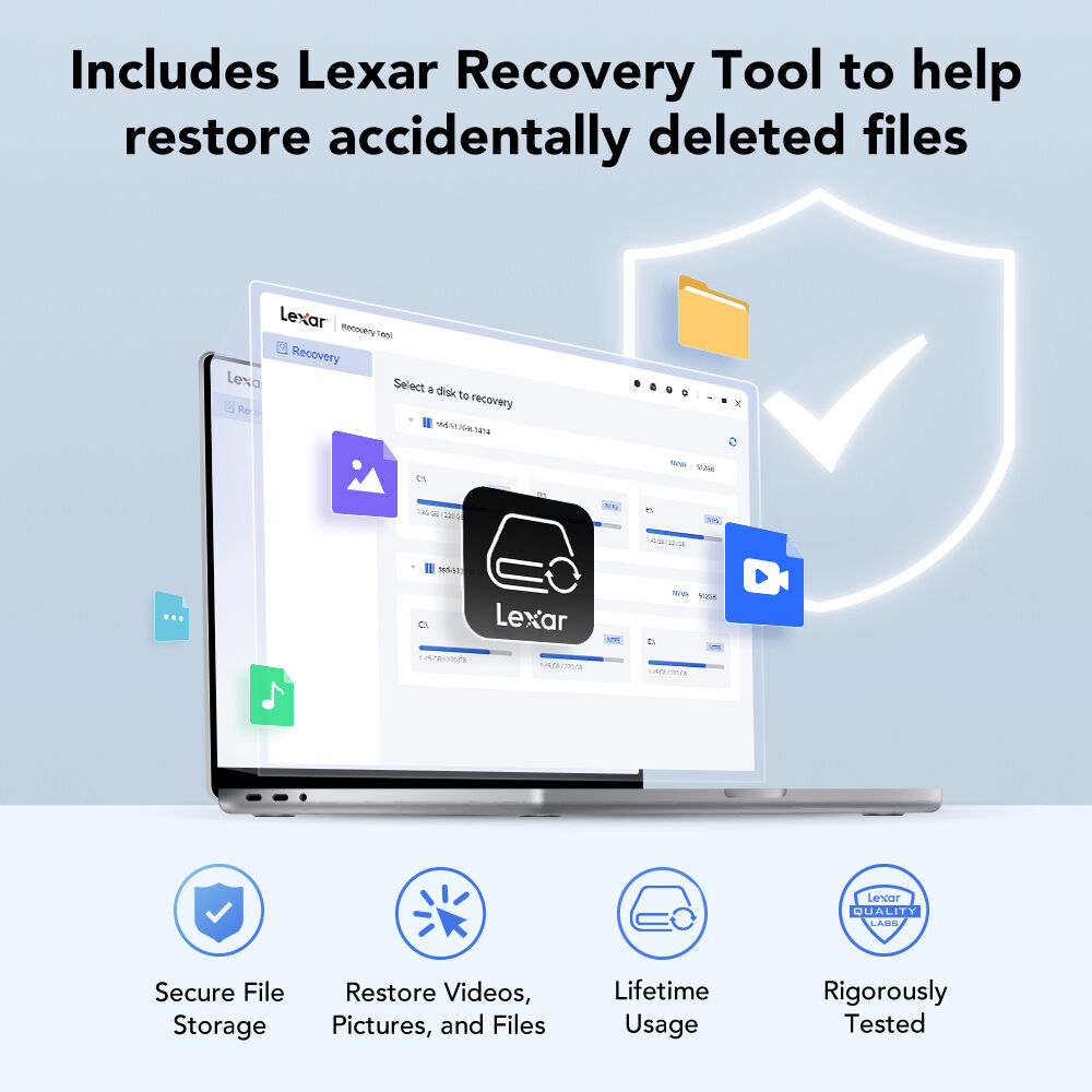 Tarjeta Lexar 1TB PLAY PRO microSDXC Express - contenido de la caja