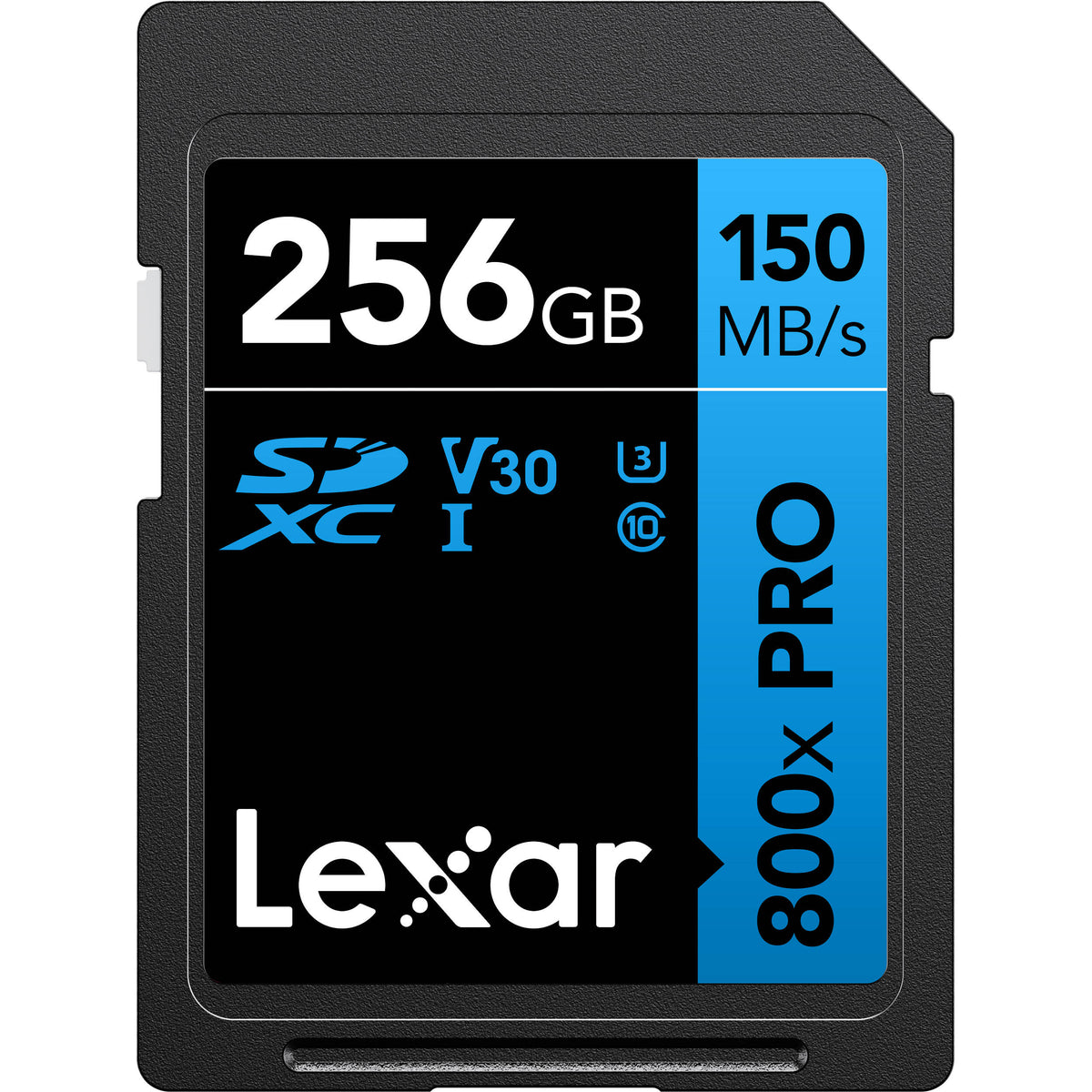 Tarjeta Lexar 256GB High-Performance 800x PRO UHS-I SDXC (BLUE Serie) - vista principal