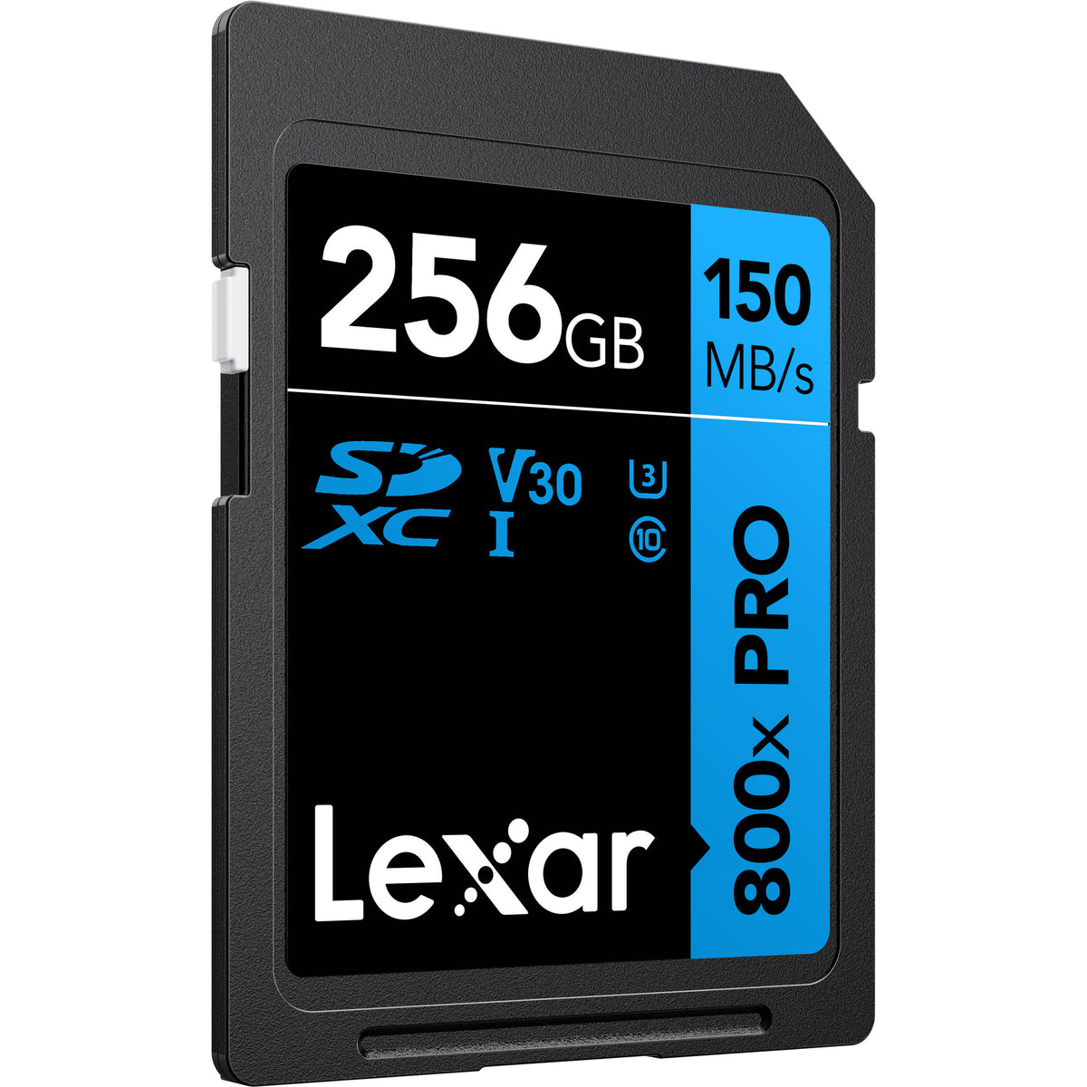 Tarjeta Lexar 256GB High-Performance 800x PRO UHS-I SDXC (BLUE Serie) - contenido de la caja