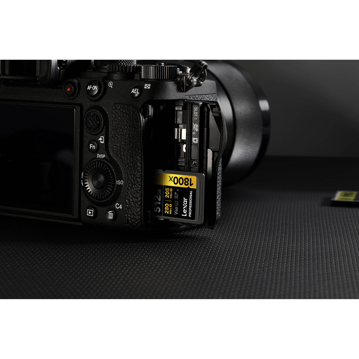 Tarjeta Lexar 512GB Professional 1800x UHS-II SDXC (GOLD Serie) - contenido de la caja