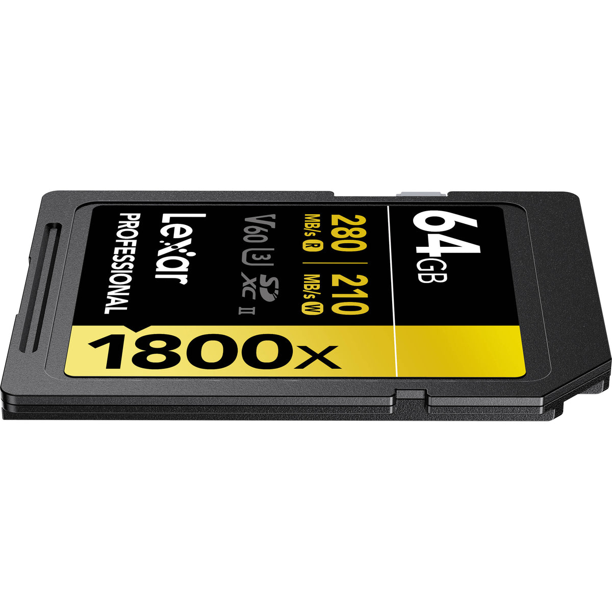 Tarjeta Lexar 64GB Professional 1800x UHS-II SDXC (GOLD Serie) - puertos y conexiones