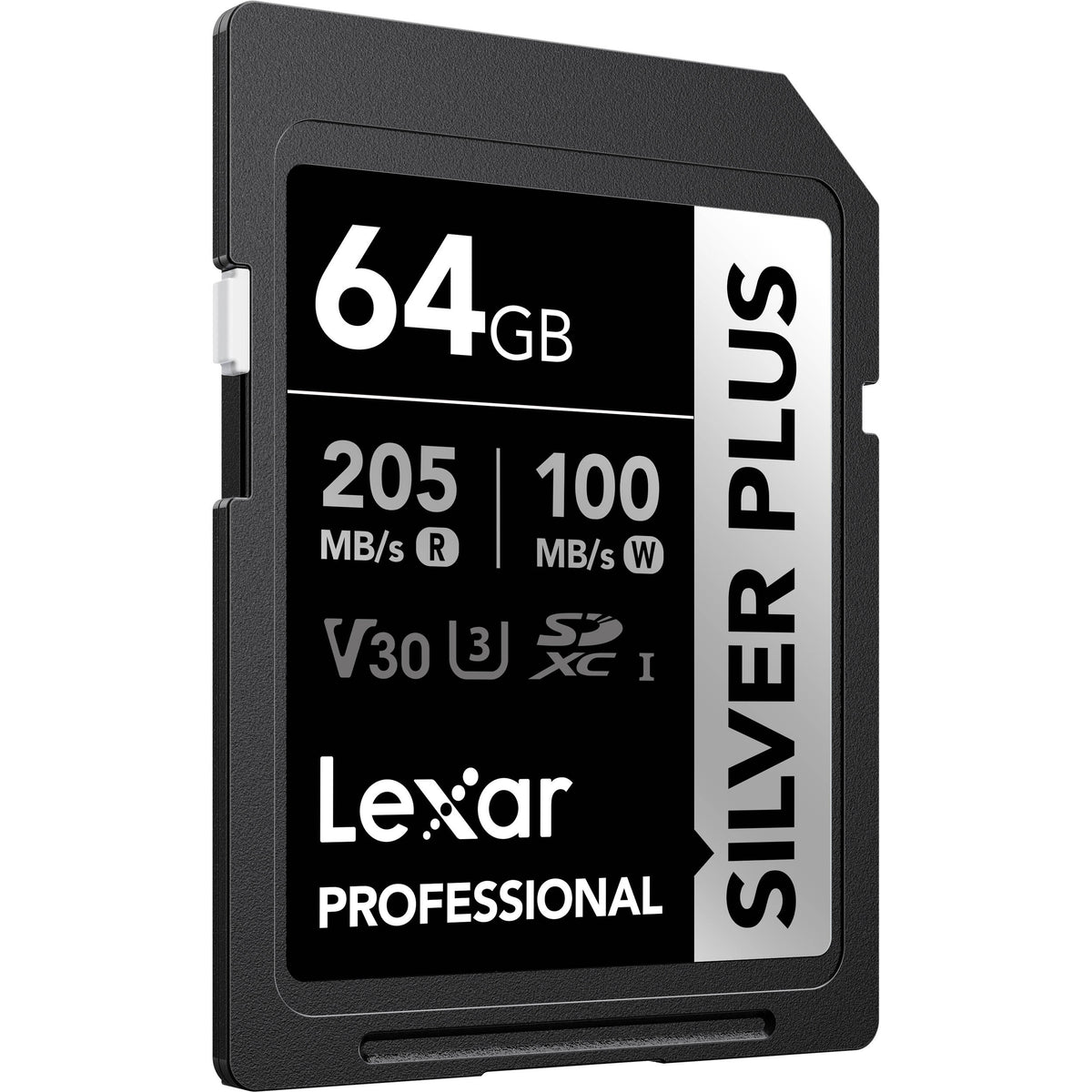 Tarjeta Lexar 64GB Professional SILVER PLUS UHS-I SDXC - contenido de la caja