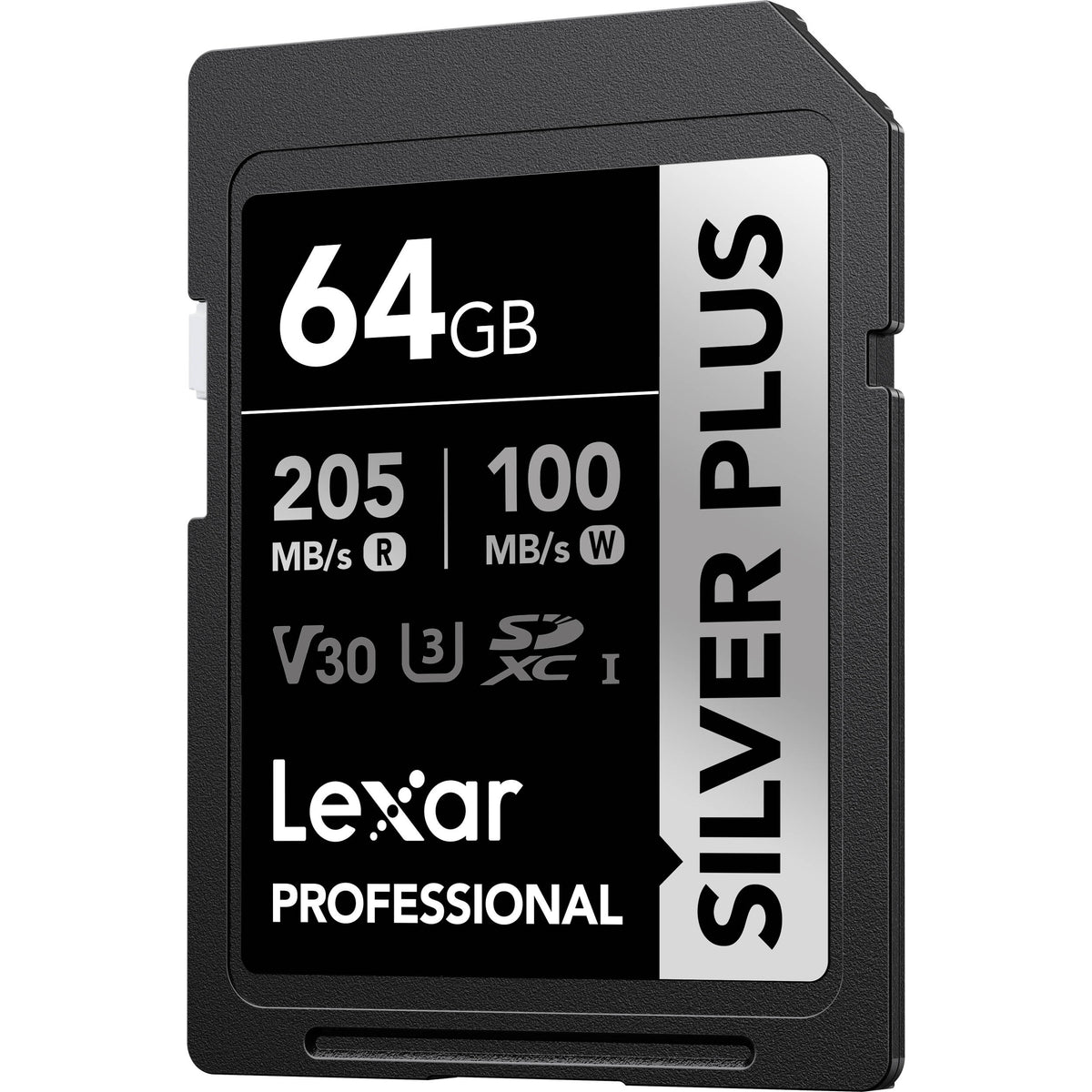 Tarjeta Lexar 64GB Professional SILVER PLUS UHS-I SDXC - en uso