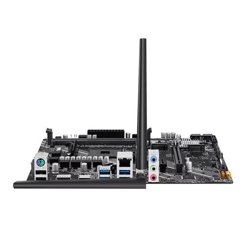 Tarjeta Madre ASUS PRIME B550M-K WIFI AMD B550 Socket AM4 DDR4 Micro-ATX con Wi-Fi — vista superior