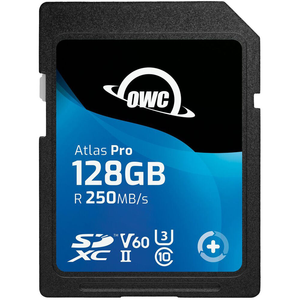 Tarjeta OWC 128GB Atlas Pro UHS-II SDXC - vista principal
