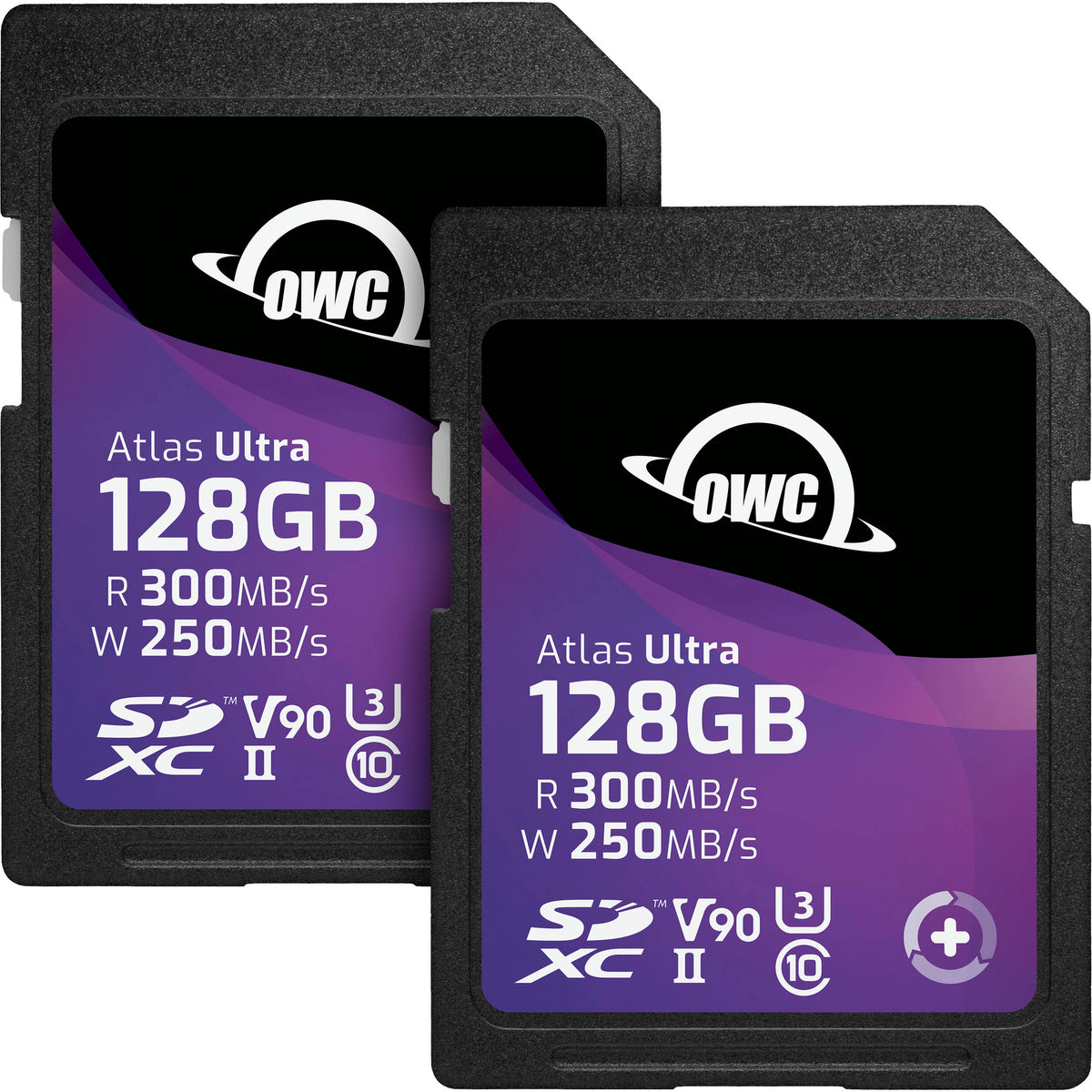 Tarjeta OWC 128GB Atlas Ultra UHS-II SDXC (2-Pack) - vista principal