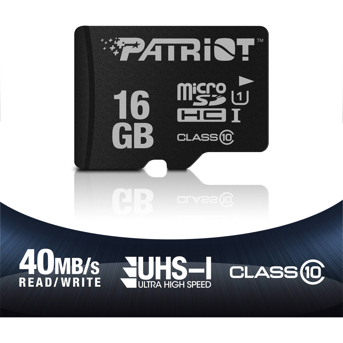 Tarjeta Patriot 16GB LX Serie UHS-I microSDHC - puertos y conexiones