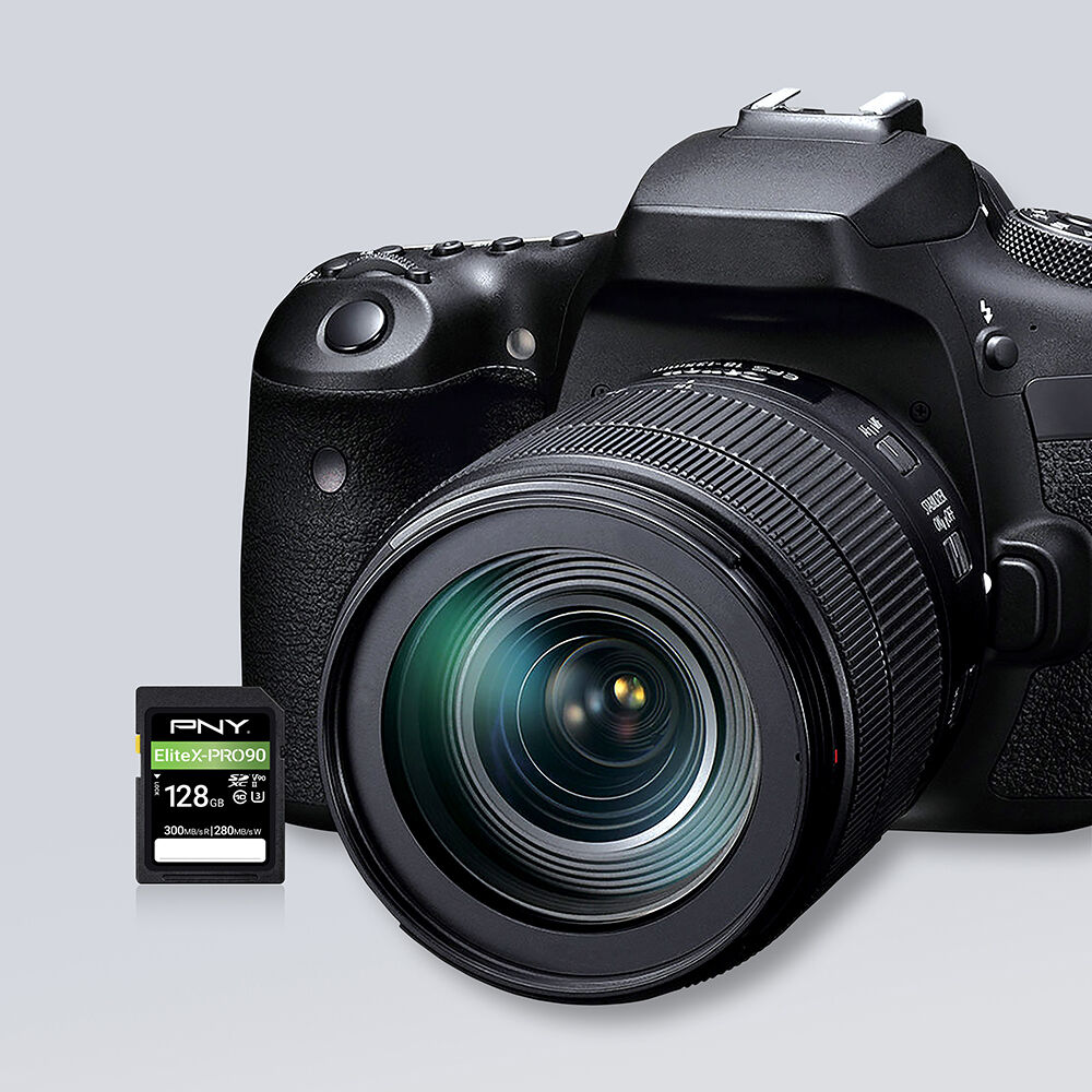 Tarjeta PNY 128GB EliteX-PRO 90 UHS-II SDXC - contenido de la caja
