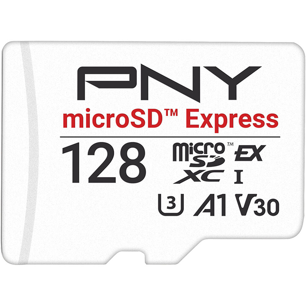 Tarjeta PNY 128GB microSD Express - vista principal