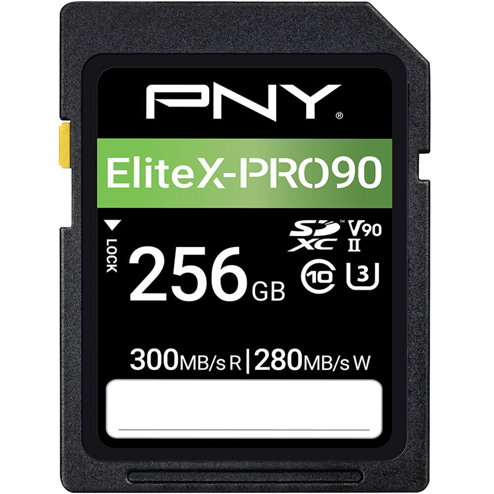 Tarjeta PNY 256GB EliteX-PRO 90 UHS-II SDXC - vista principal